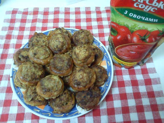 Сушки фаршированные